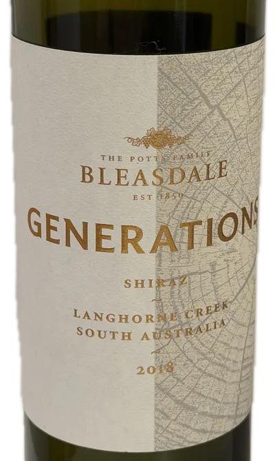 Bleasdale Generations Shiraz 2018