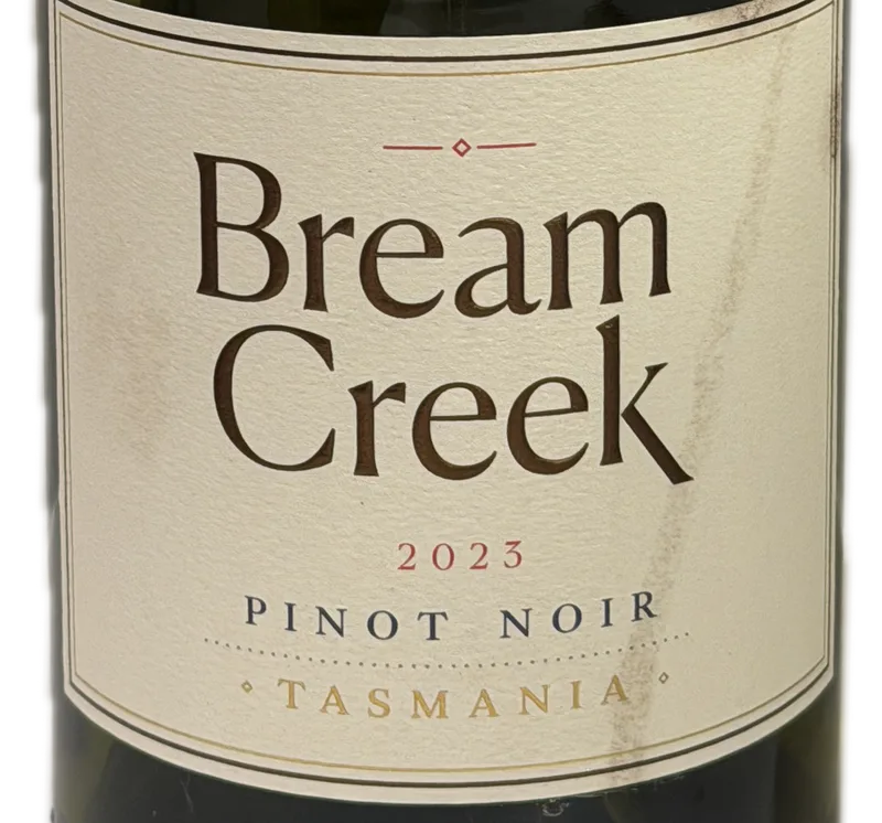 Bream Creek Vineyard Estate Pinot Noir 2023 — Front