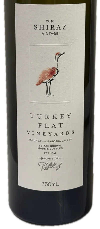 Turkey Flat Vineyards Shiraz 2018