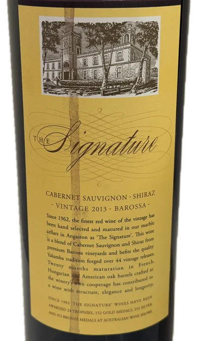 Yalumba The Signature Cabernet Sauvignon & Shiraz 2013