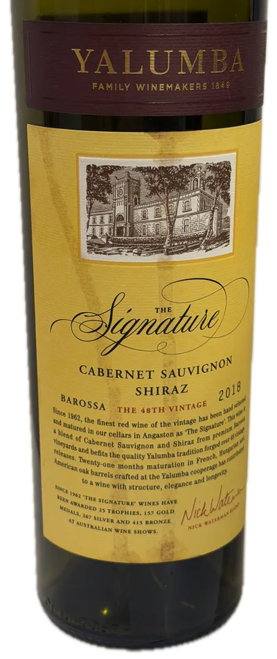 Yalumba The Signature Cabernet Sauvignon & Shiraz 2018