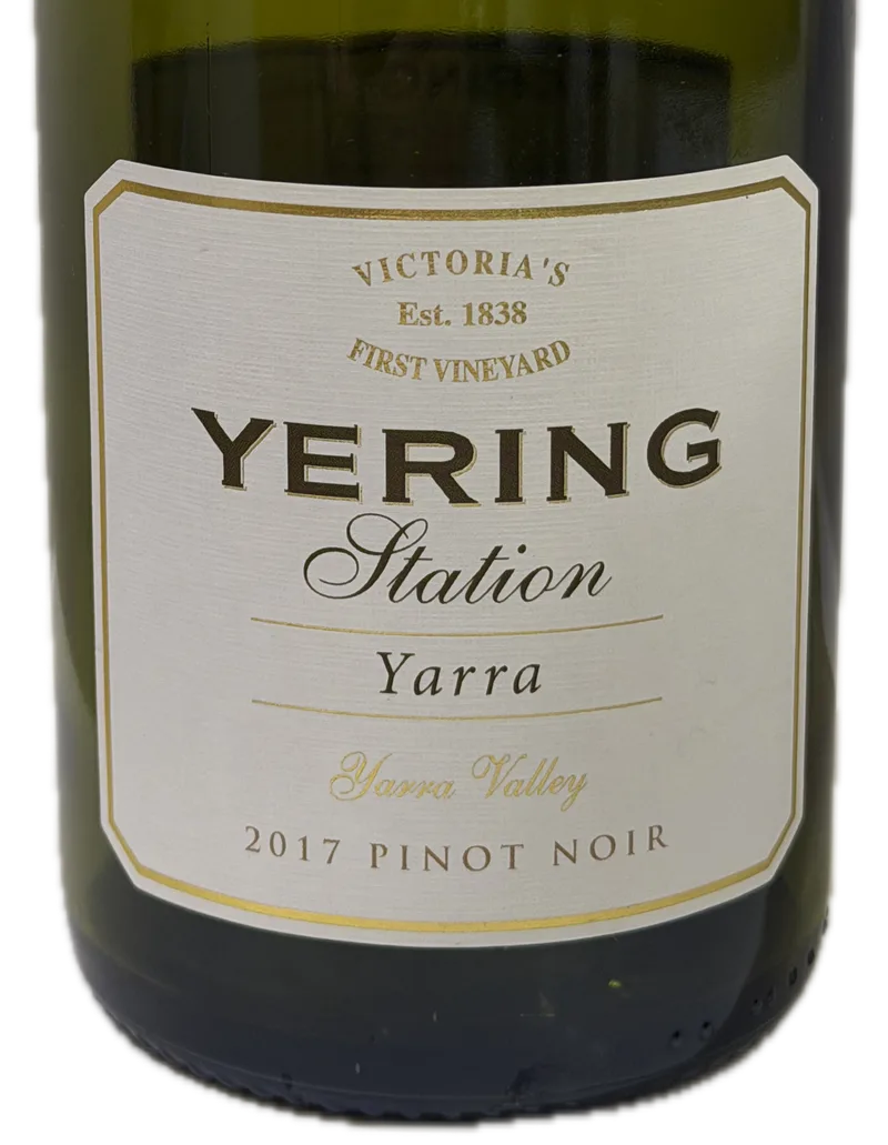 Yering Station Pinot Noir 2017 — Front